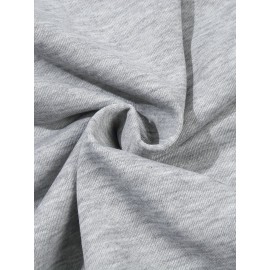 [Christmas Oversized Hoodie] Christmas-Themed Oversized Hoodie, Women's Plus Size Spring and Autumn Round Neck Casual Sweatshirt