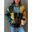 Plus Size - Women'S Plus Size Hoodie - Green, Yellow, Brown, Navy, Red, Orange, Pink, Purple, - Cozy Fall/Winter Pullover Sweatshirt with Front, Sweater Hoodie, Casual Wear, Colorful Print, Soft Fabric, Long Sleeve Top, Casual Wearers