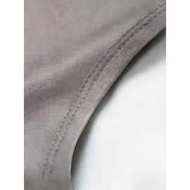 Lady's oversized dress Gray Dress with Inspirational Message 100%, breathable womens tops